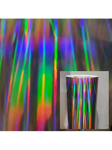 Vinilo Holografico Fantasy Rainbow - 61 cm