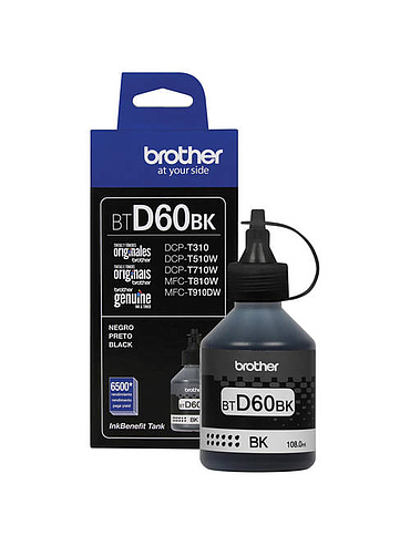 Tinta Brother BTD60 Negro
