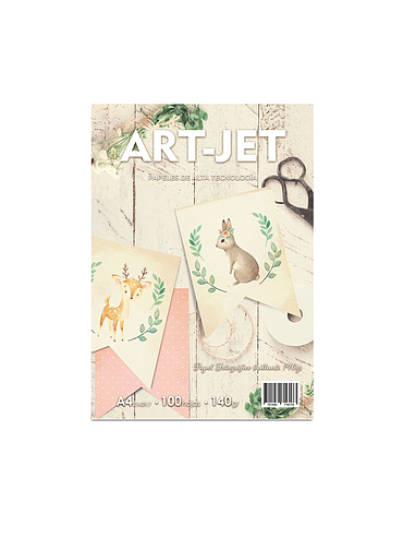 Papel Fotografico Brillante A4 140g 100h ArtJet