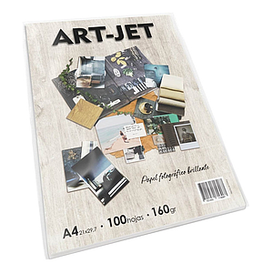 Papel Fotografico Brillante A4 160g 100h ArtJet