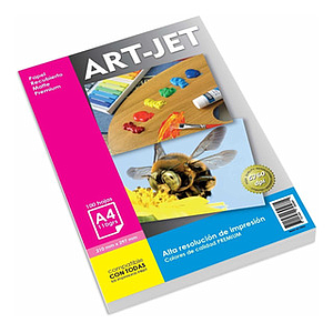 Papel Fotografico Mate A4 110g 100h ArtJet