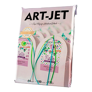 Papel Autoadhesivo Brillante A4 115g 100h ArtJet