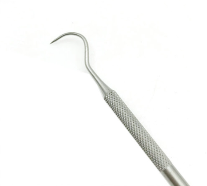 Garfio Metalico despuntillado vinilo