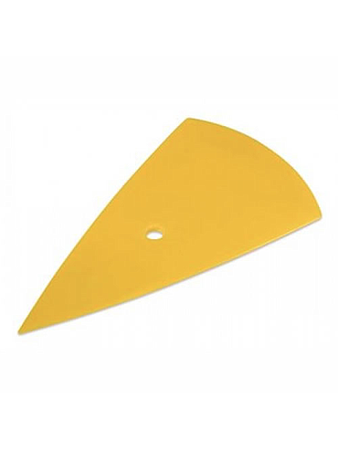 Espatula Contour Triangular Amarilla