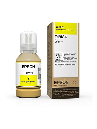 Tinta EPSON T49M4 F510/F170 Sublimacion Amarillo