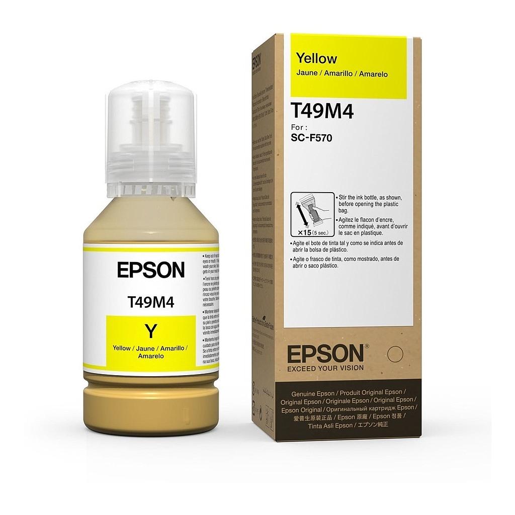 Tinta EPSON T49M4 F510/F170 Sublimacion Amarillo