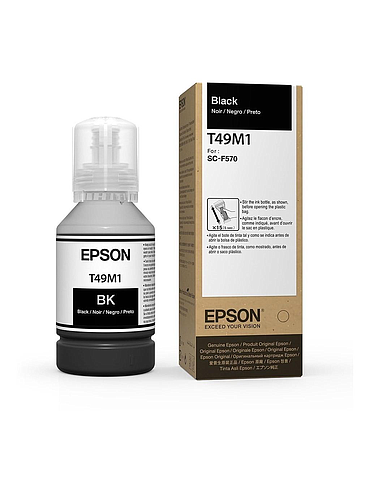 Tinta EPSON T49M1 F510/F170 Sublimacion Negro