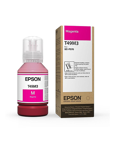 Tinta EPSON T49M3 F510/F170 Sublimacion Magenta