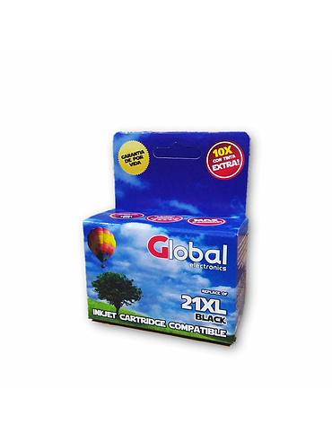 Cartucho HP 21 XL Negro Global