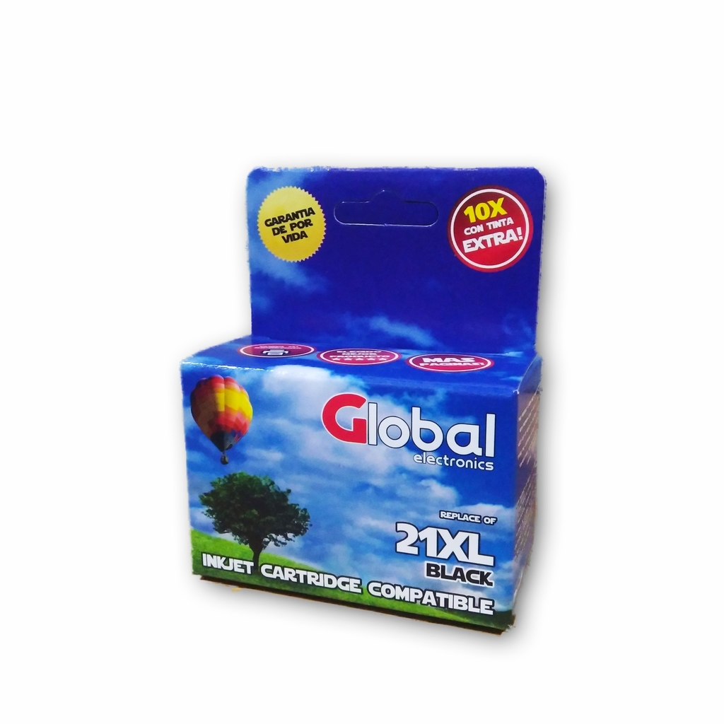 Cartucho HP 21 XL Negro Global
