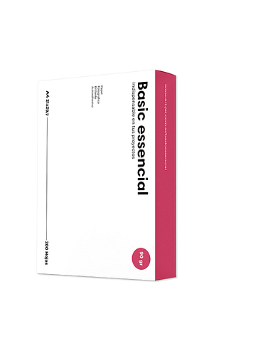 Papel Autoadhesivo Brillante A4 90g 200h Basic Essential ArtJet