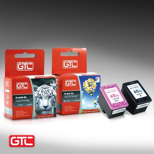 Cartucho GTC p/HP 122C-XL Color