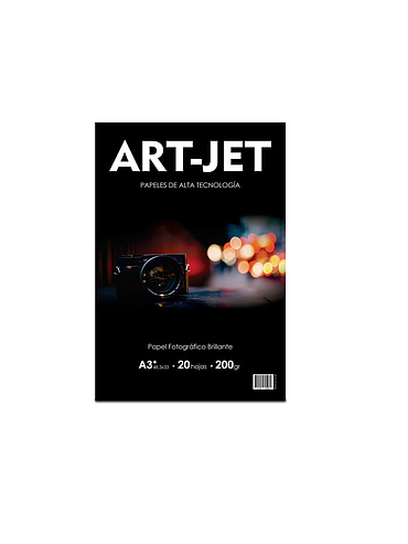 Papel Fotografico Brillante A3+ 200g 20h ArtJet