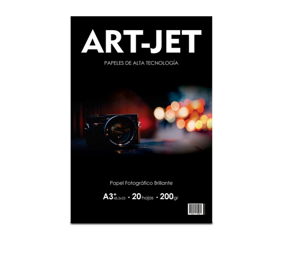 Papel Fotografico Brillante A3+ 200g 20h ArtJet
