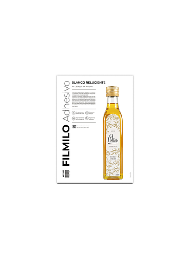 Filmino Adhesivo Blanco Reluciente 20h ArtJet