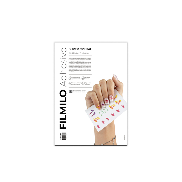 Filmino Adhesivo Super Cristal 20h ArtJet