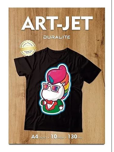 Papel Transfer Tela Oscura A4 Duralite 10h ArtJet