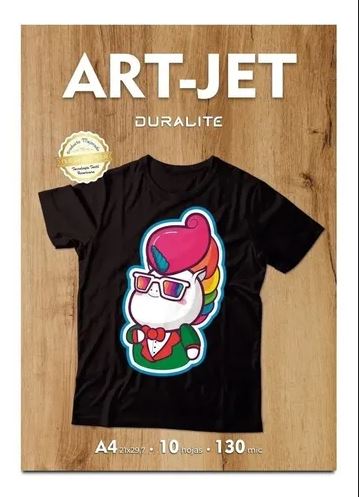 Papel Transfer Tela Oscura A4 Duralite 10h ArtJet