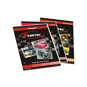 Papel Fotografico Brillante A4 180g 100h Evertec