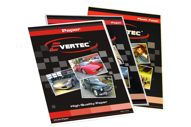 Papel Fotografico Brillante A4 180g 100h Evertec