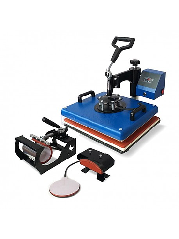 Estampadora Sublimadora Plancha 30x38 Combo 4 en 1 Senko