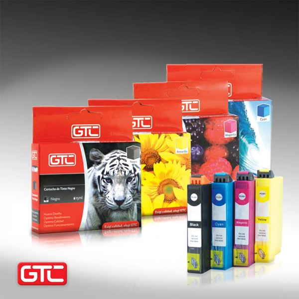 Cartucho GTC p/EPSON T133 Cyan