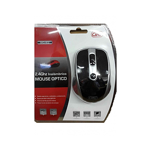 Mouse Optico Inalambrico GTC MIG-802 Negro
