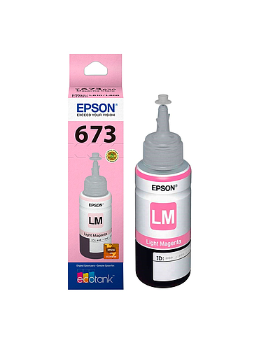 Botella de Tinta EPSON 673 Light Magenta