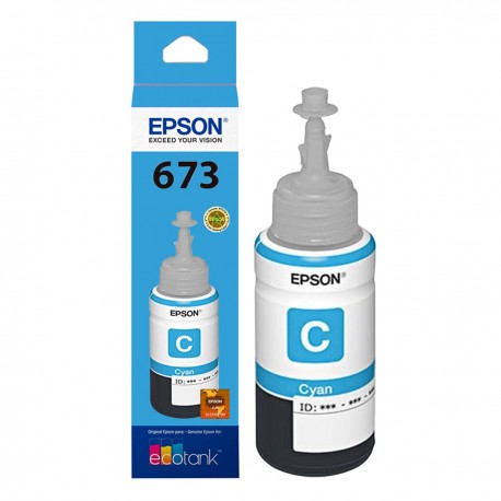 Botella de Tinta EPSON 673 Cian