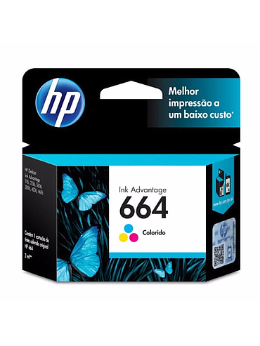 Cartucho HP 664 Color