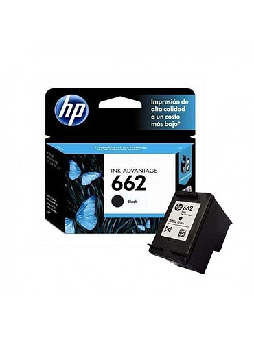 Cartucho HP 662 Negro