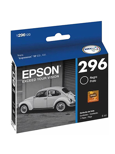 Cartucho EPSON 296 Negro
