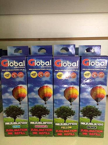 Botella de Tinta Sublimacion Global 100ml Negro