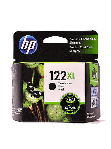 Cartucho HP 122 XL Negro Alto Rendimiento