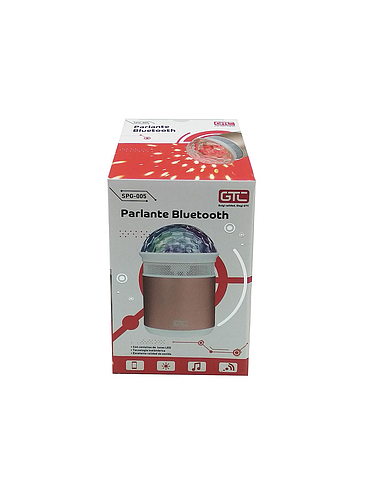 Parlante GTC SPG-005 Bluetooth Luz Colores