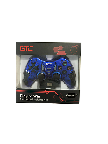 Gamepad Inalambrico GTC JPG-006 PS2-PS3-PC USB