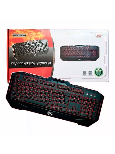 Teclado Gaming KGG.002 USB Dragon Luminoso GTC