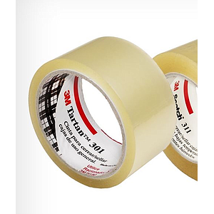 Cinta de Embalar 3M Tartan 301 48mm x 50mts Transparente