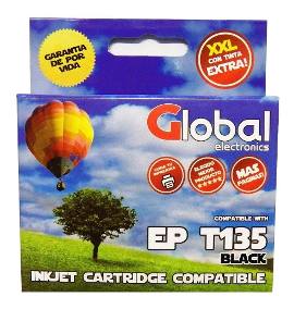 Cartucho Global p/EPSON T135 Negro