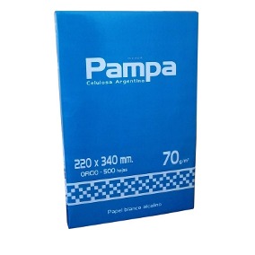 Resma Pampa 22x34 70 gr
