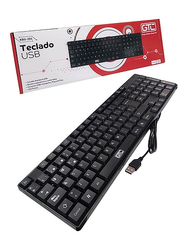 Teclado Español USB Estandar GTC