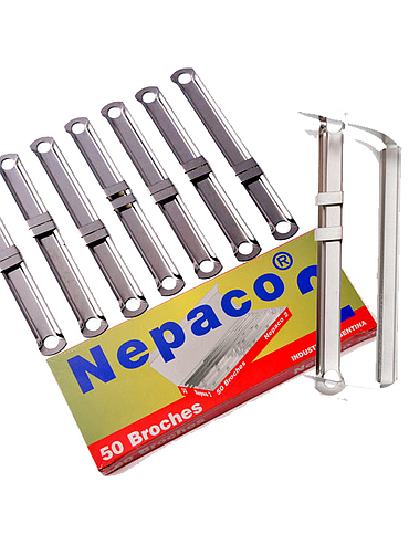 Caja de Broches NEPACO N2 (caja x50)