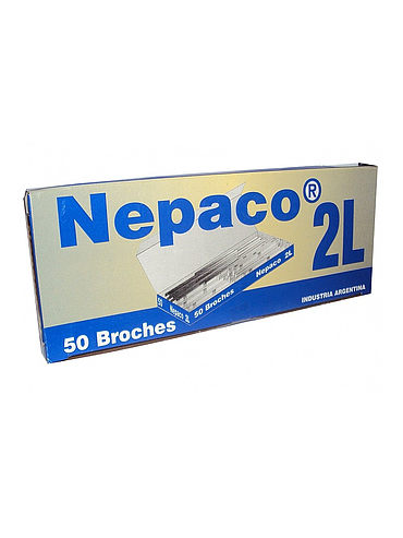 Caja de Broches NEPACO N2 L (caja x50)
