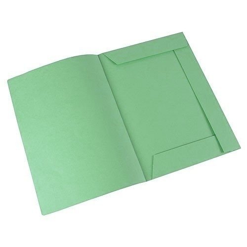 Carpeta 3 Solapas F/40 Oficio Verde