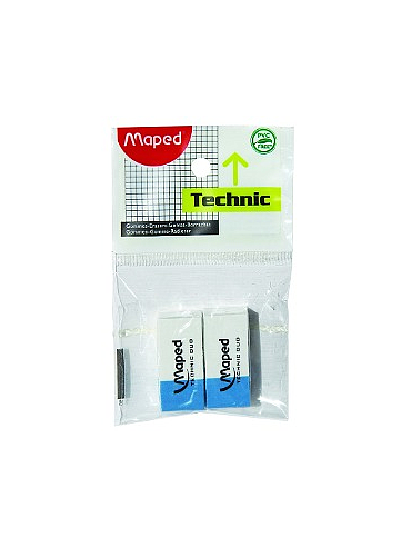 Goma Maped Technic Duo (bolsa x2)