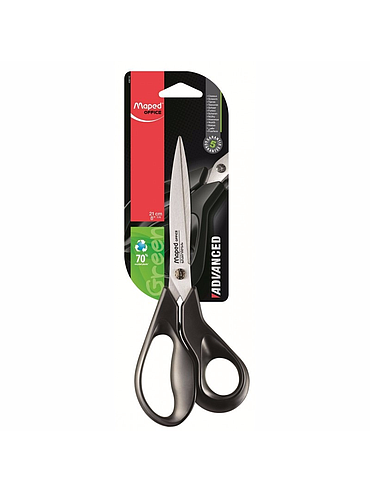 Tijera Maped Advance Green 21cm