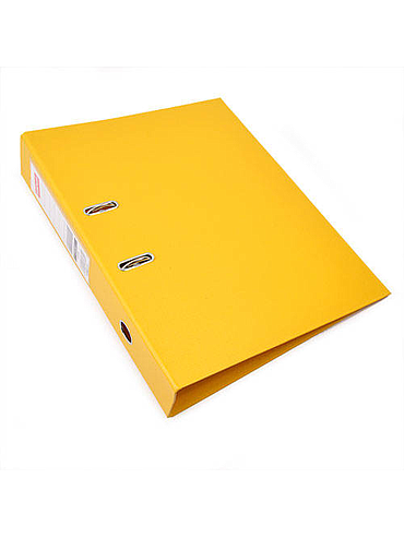 Bibliorato PVC A4 Lomo Alto Amarillo