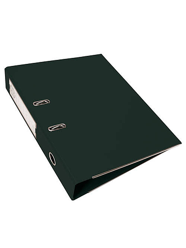 Bibliorato PVC A4 Lomo Alto Negro