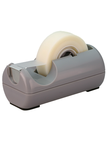 Portarollo Chico Racionador p/ 19mm x 25 mts Gris