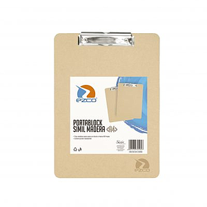 Portablock Simil Madera A4